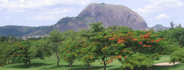 famous Zuma Rock in Abuja, Nigeria