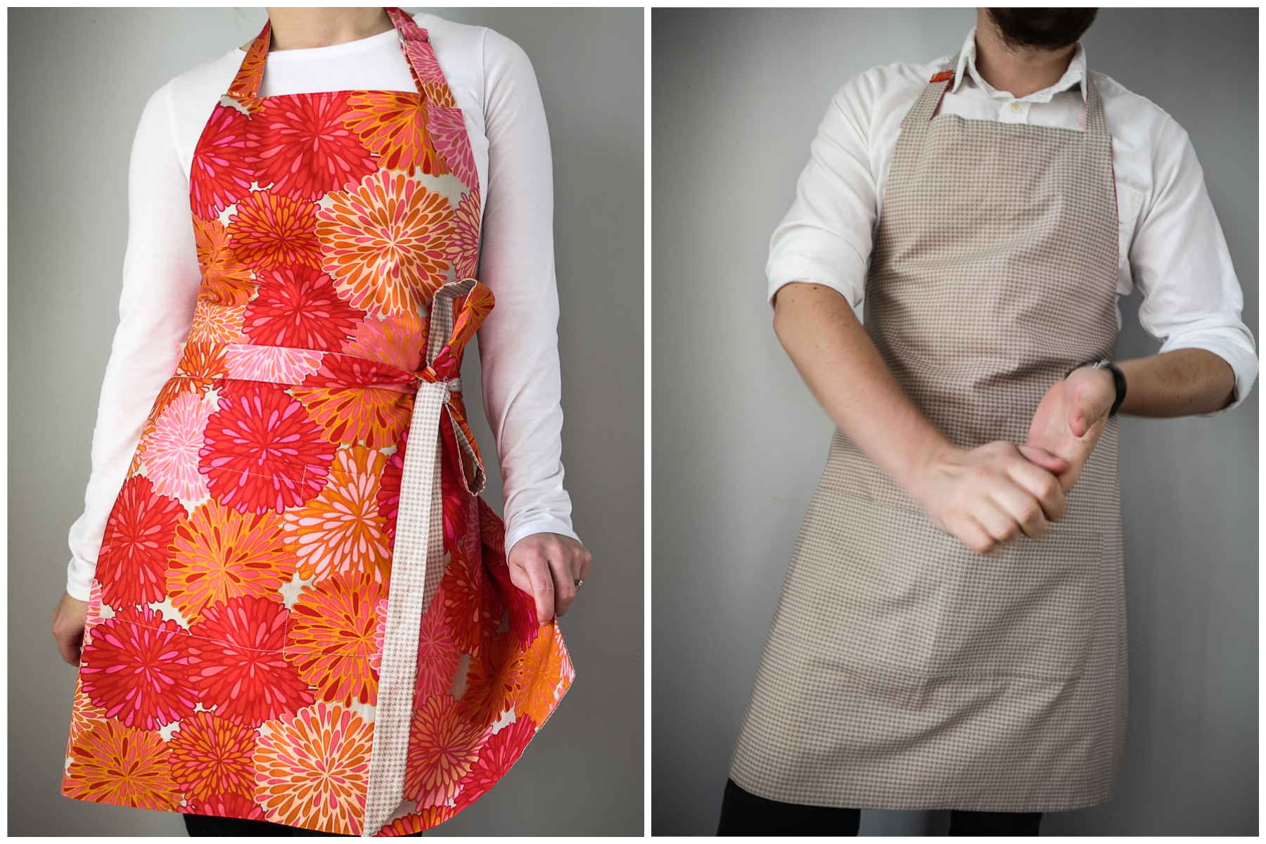 reversible apron