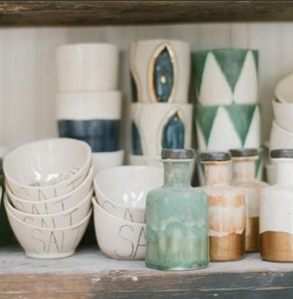 Gorgeous ceramics from Honeycomb Studio.