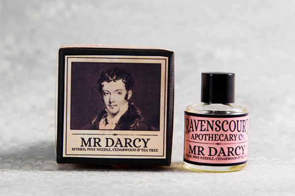 Darcy oil fragrance by Ravenscourt Apothecary.