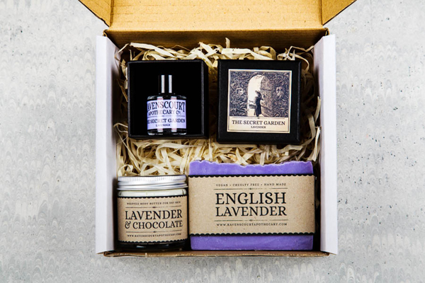 Lavender Gift Set handmade by Tanya of Ravenscourt Apothecary.