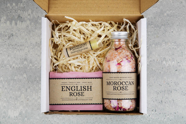 Rose Gift Set by Ravenscourt Apothecary