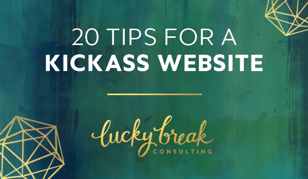 20 Website Tips - LBU