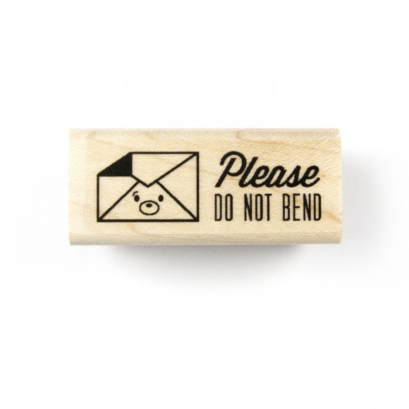 Paper Trail's Please Do Not Bend Stamp