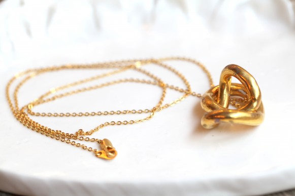 Goutte de Terre Golden River Necklace