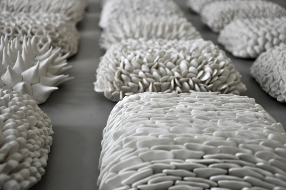 Sculptural Wall Art by Element Clay Studio - these textures are so delicious! 