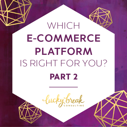 What e-commerce platform to use