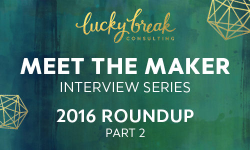Meet the Maker 2016 Roundup Part 2