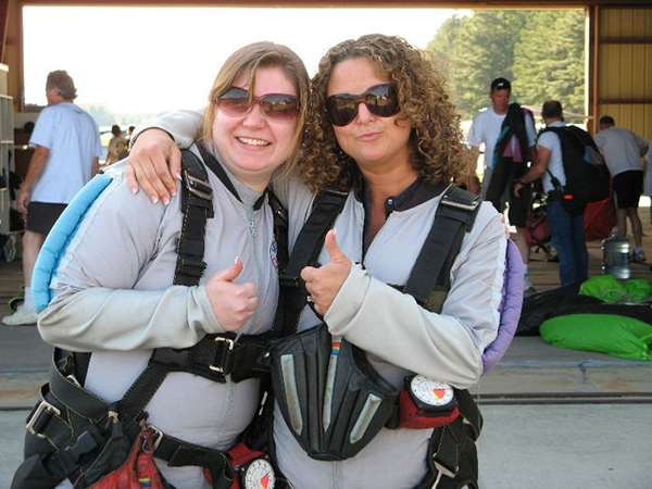 I once took the Bella Lucce team skydiving. Good times! We also enjoyed some amazing travel all over the world. You all are what I'll miss most! 