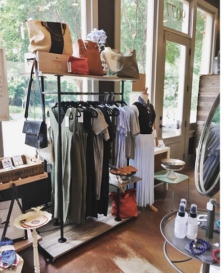 The Ballog offers a tightly curated collection of apparel, jewelry, stationery, housewares, and body care. 