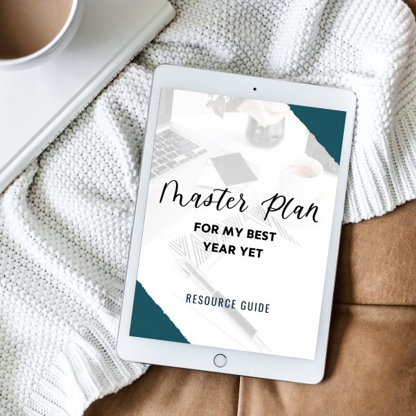 masterplan for my best year yet