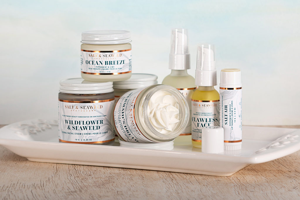 Line of Salt and Seaweed Apothecary products