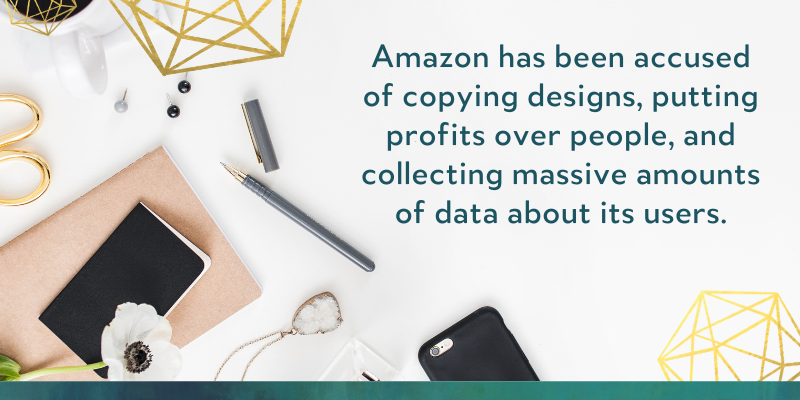 Is it worth it to sell on Amazon? Amazon has been know to copy designs from brands for their platform.