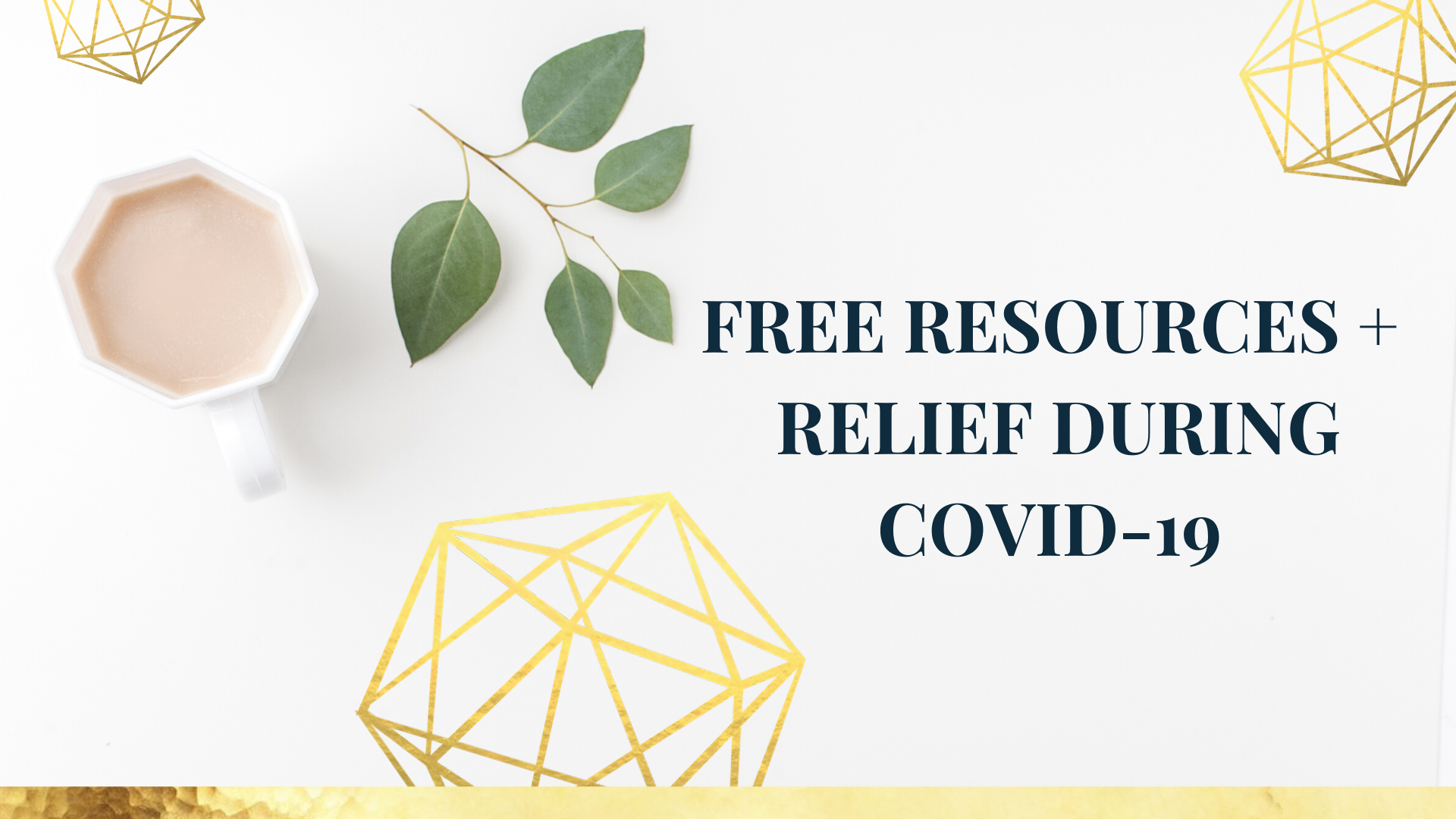 free resources and relief during COVID19
