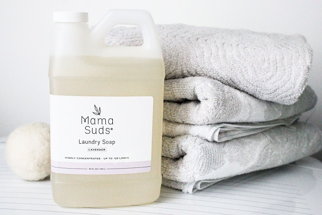 MamaSuds natural laundry soap recently landed on the virtual shelves of Urban Outfitters.
