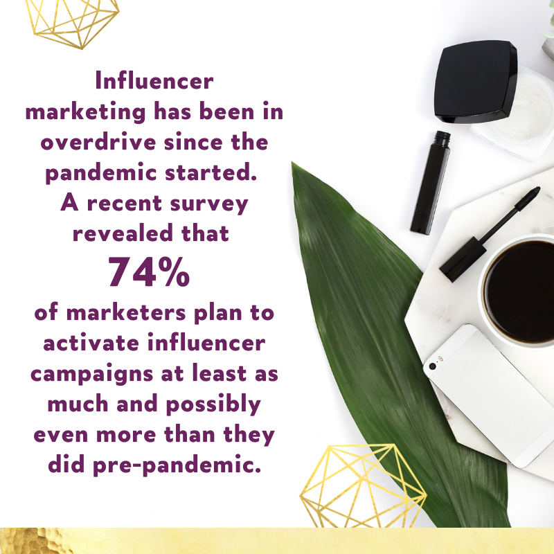Influencer marketing has become even more important during this pandemic for direct-to-consumer brands. 